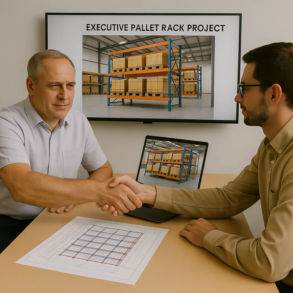 Consultoria técnica especializada para projeto de porta palete